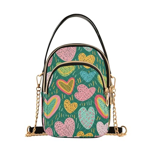 Trendige Umhängetasche aus Leder mit mehreren Taschen für Damen für Reisen Trendige Umhängetasche aus Leder mit mehreren Taschen für Damen für Reisen von tplaotee