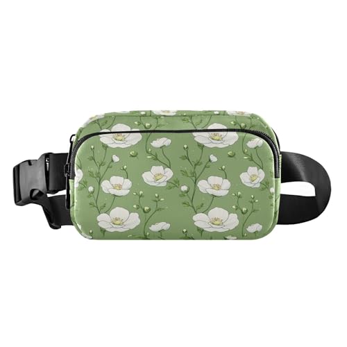 Umhängetasche mit Cartoon-Brautmotiv, für Damen, Herren, Teenager, Mehrzwecktasche mit verstellbarem Riemen, für Reisen, Urlaub, Laufen, Hellgrün von tplaotee