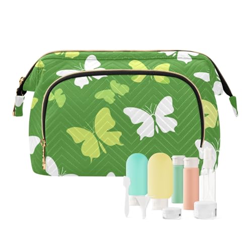 tplaotee Butterflies St Kulturbeutel zum Aufhängen, tragbare Damen-Münzgeldbörse, Geldbörse für Frauen, Reisen, Schmetterlinge St, 1 size von tplaotee