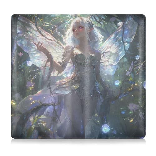 tplaotee Fairy Game Anime Girl Leder Registrierung und Versicherung Kartenhalter Dokumententasche für Karten, Essential Document Führerschein von tplaotee