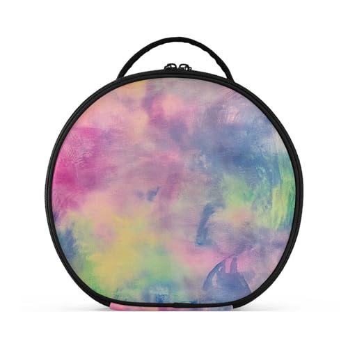 tplaotee Kulturbeutel mit Fächern und Griff, große Kosmetiktasche für Damen, mit verstellbaren Trennwänden, 27,9 cm von tplaotee