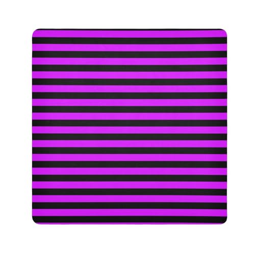 tplaotee Tragbare Make-up-Tasche aus Stoff, Make-up-Tasche, Organizer, Wickeltasche, Kamera-Objektiv, Tuch für Organisation, Größe 55,1 x 55,1 cm, Violett / Schwarz von tplaotee