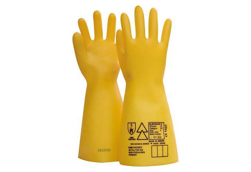 tprosafe Mechaniker-Handschuhe Elektriker Handschuhe 1000V, Elektro Handschuh, säure- & ölbeständig (Spar-Set) von tprosafe