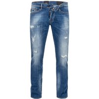 tramarossa Herren Jeans blau Baumwoll-Stretch von tramarossa