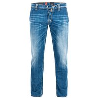 tramarossa Herren Jeans blau Baumwoll-Stretch von tramarossa