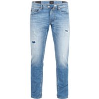 tramarossa Herren Jeans blau Baumwoll-Stretch Slim Fit von tramarossa