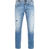 tramarossa Herren Jeans blau Baumwoll-Stretch Slim Fit von tramarossa