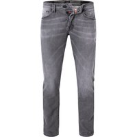 tramarossa Herren Jeans grau Baumwoll-Stretch Slim Fit von tramarossa