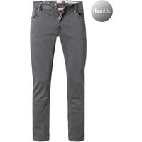 tramarossa Herren Jeans grau Baumwoll-Stretch Slim Fit von tramarossa