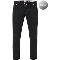 tramarossa Herren Jeans schwarz Baumwoll-Stretch Slim Fit von tramarossa