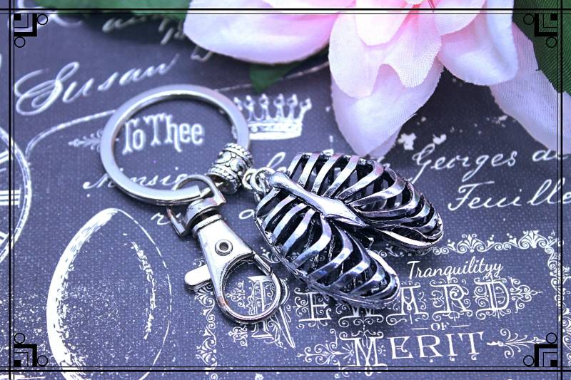 3D Brustkorb Schlüsselanhänger Steel Anatomy Schlüsselanhänger Doktor Krankenschwester Geschenk 3D Brustkorb Schlüsselanhänger Steel Anatomy Schlüsselanhänger Doktor Krankenschwester Geschenk von tranquilityy