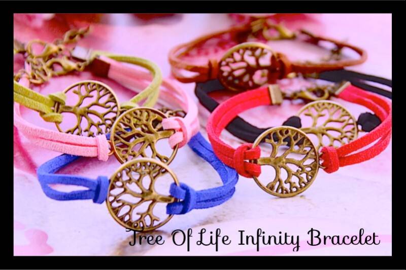Baum Des Lebens Armband Bronze Charm, Verstellbar, Kunstleder Baum Des Lebens Armband Bronze Charm, Verstellbar, Kunstleder von tranquilityy