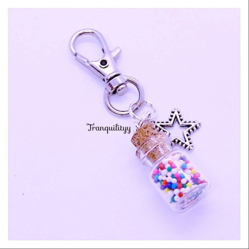 Streugut Flaschenanhänger Candy Zipper Pull Mit Stern Streugut Flaschenanhänger Candy Zipper Pull Mit Stern von tranquilityy