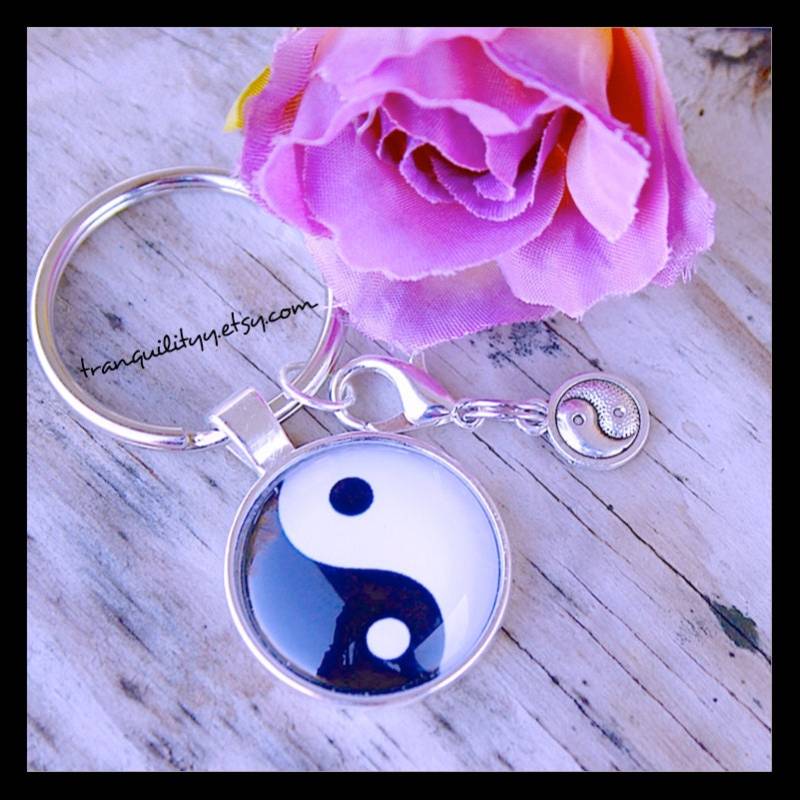 Yin Yang Schlüsselanhänger Charmanter Handtaschen Reißverschluss Yin Yang Schlüsselanhänger Charmanter Handtaschen Reißverschluss von tranquilityy
