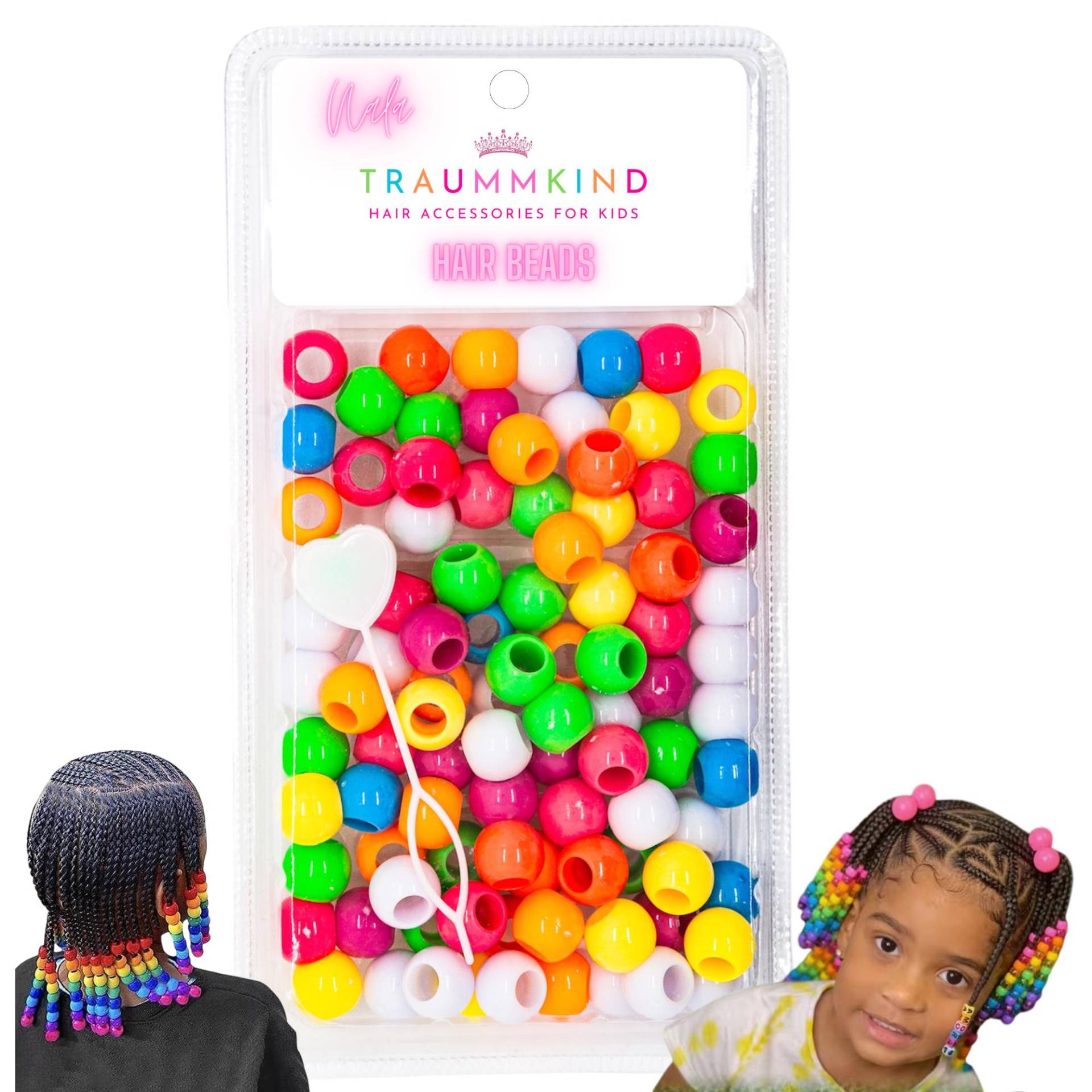 100 Xxl Haarperlen - Rainbow Bunt Für Flechtfrisuren, Twists, Dreads, Braids, Zöpfe, Jumbo Hair Beads, Haarperlen, Flechtperlen 100 Xxl Haarperlen - Rainbow Bunt Für Flechtfrisuren, Twists, Dreads, Braids, Zöpfe, Jumbo Hair Beads, Haarperlen, Flechtperlen von traummkindnala