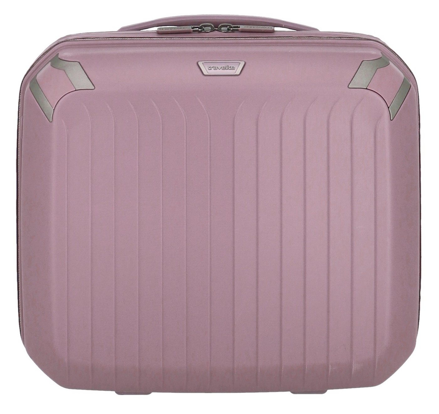 travelite Beautycase Beautycase ELVAA, Kosmetikkoffer Trolley-Aufsteckfunktion, passend dazu Koffer ELVAA von travelite