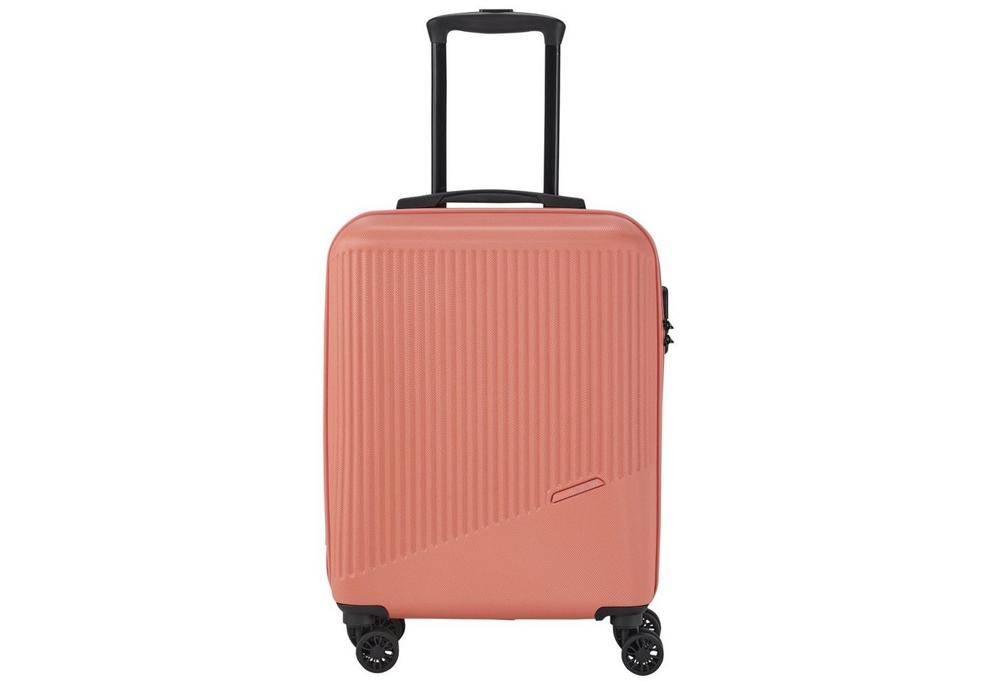 travelite Handgepäck-Trolley Bali 4-Rollen 4-Rad Boardcase Kabinen Handgepäck Trolley, 4 Rollen, TSA-Zahlenschloss dreistellig, multidirektionale Dopplerollen von travelite