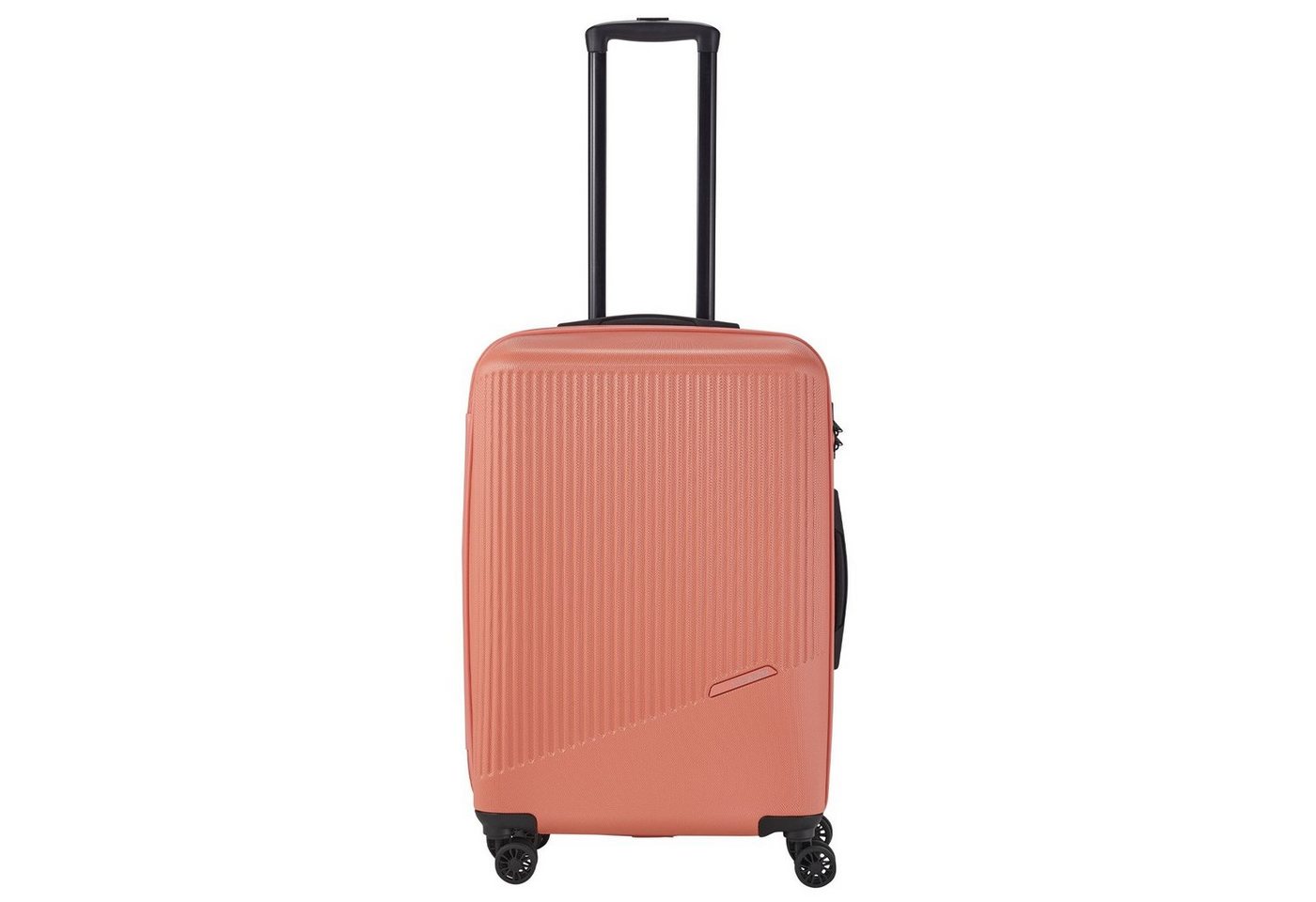 travelite Hartschalen-Trolley Bali 4-Rollen 4-Rad Koffer ABS Hartschalen Trolley M 67cm, 4 Rollen, TSA-Zahlenschloss dreistellig, multidirektionale Dopplerollen von travelite