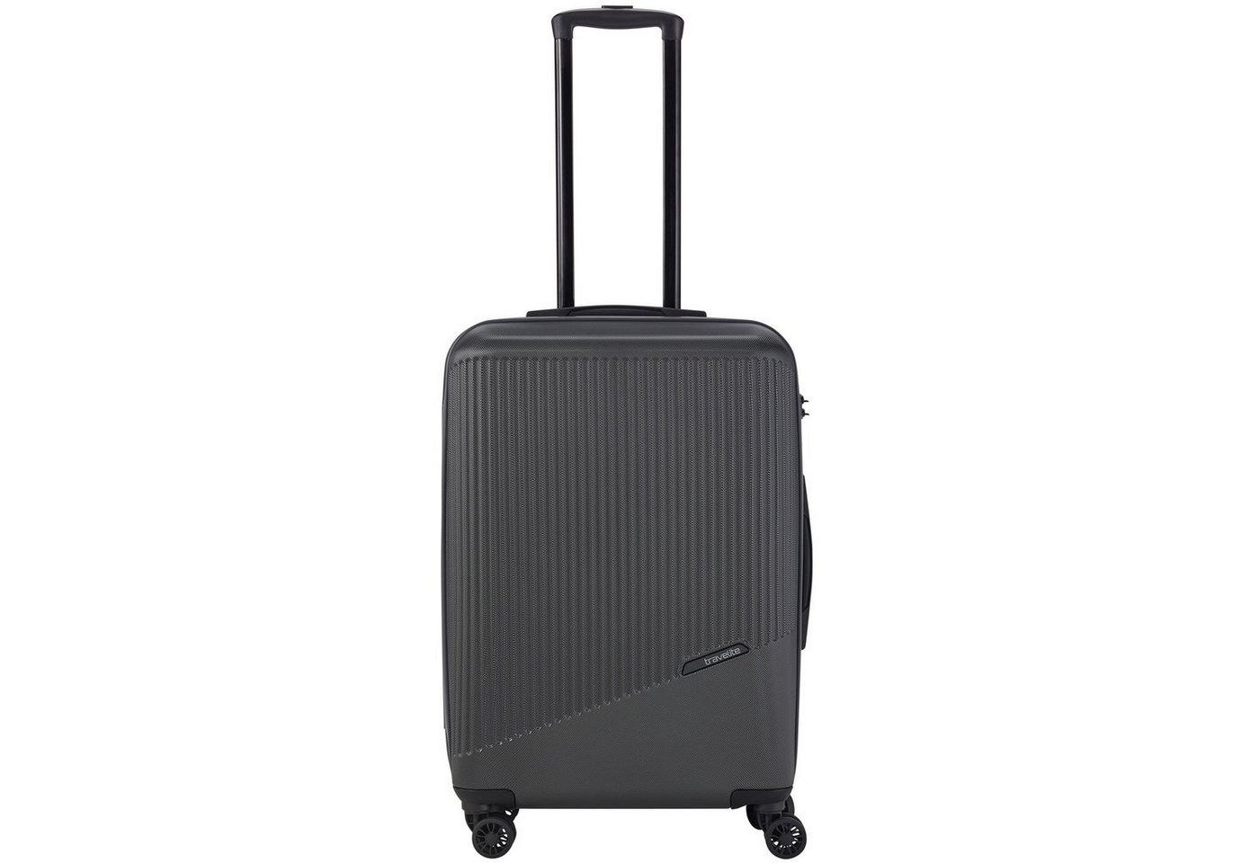 travelite Hartschalen-Trolley Bali 4-Rollen 4-Rad Koffer ABS Hartschalen Trolley M 67cm, 4 Rollen, TSA-Zahlenschloss dreistellig, multidirektionale Dopplerollen von travelite