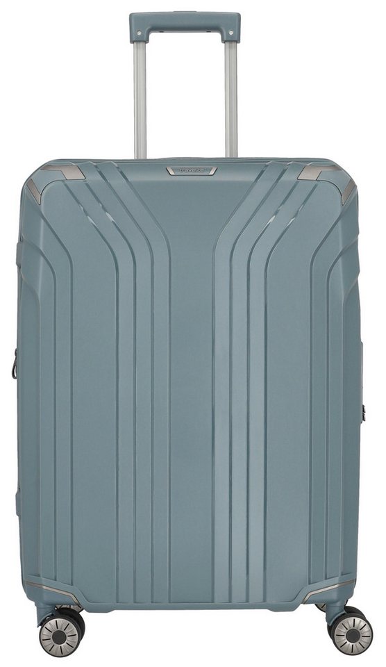 travelite Hartschalen-Trolley ELVAA, verschiedene Größen und Farben, 4 Rollen, Hartschallenkoffer Reisegepäck TSA Schloss mit Blindenschrift travelite Hartschalen-Trolley ELVAA, verschiedene Größen und Farben, 4 Rollen, Hartschallenkoffer Reisegepäck TSA Schloss mit Blindenschrift von travelite