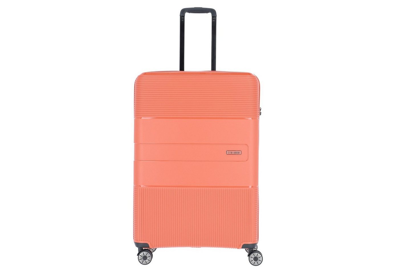 travelite Hartschalen-Trolley Waal 4-Rollen 4-Rad Polypropylen Trolley Koffer L 76 cm, 4 Rollen von travelite