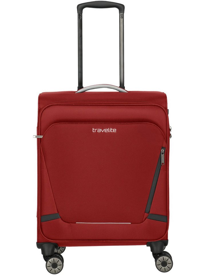 travelite Koffer 090219-10, Travelite Trolley JETPACK Koffer 41L Rot 090219-10 von travelite