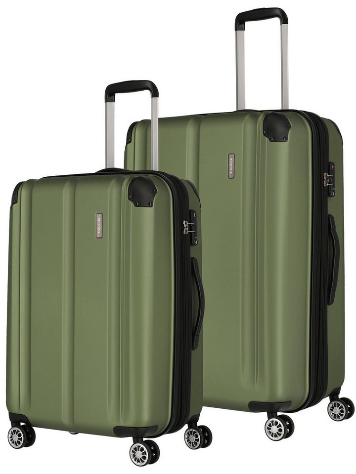 travelite Koffer 73041-80, Travelite CITY 4w Trolley Set L/M Grün travelite Koffer 73041-80, Travelite CITY 4w Trolley Set L/M Grün von travelite