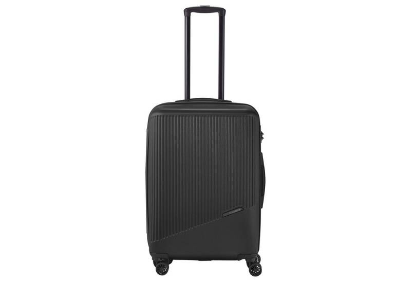 travelite Koffer Bali - 4-Rollen-Trolley M 67 cm (black), 4 Rollen Rollen von travelite