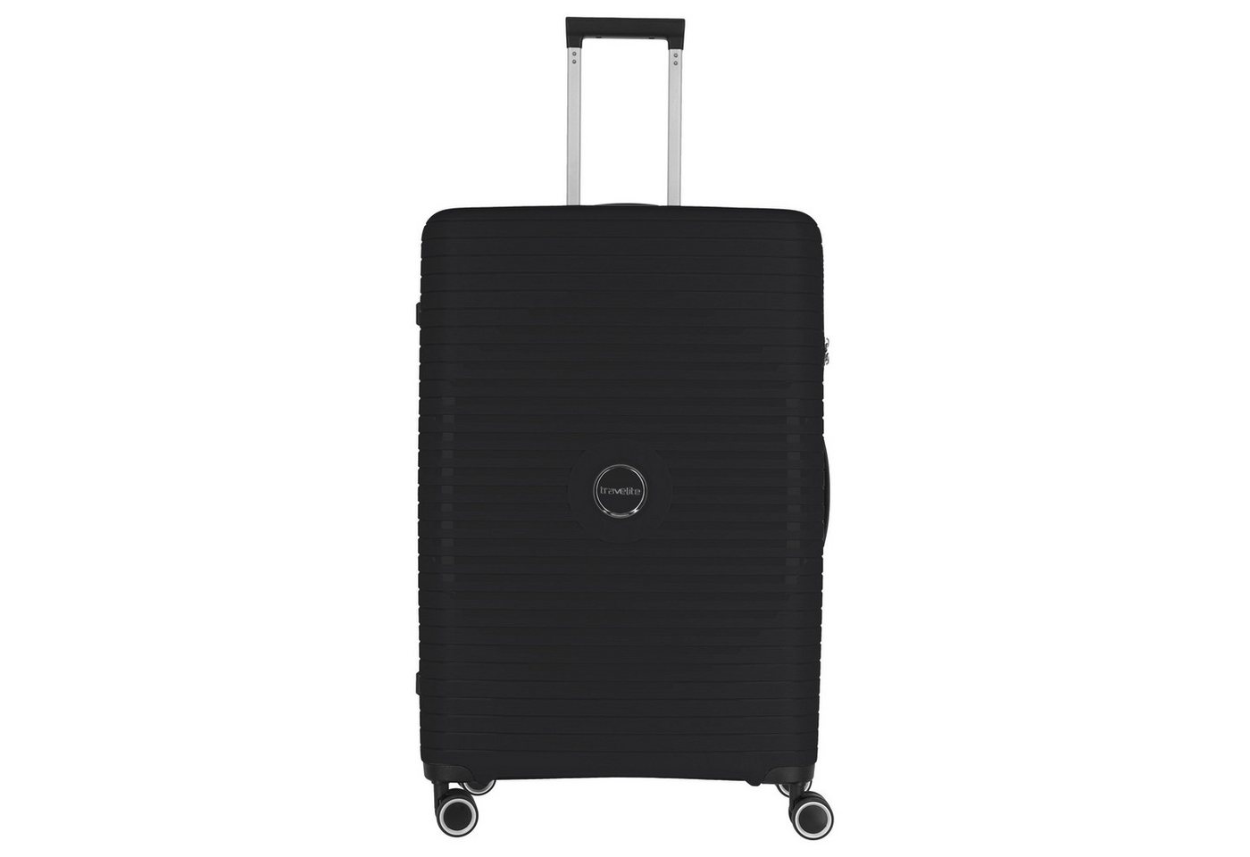 travelite Koffer Orbita - 4-Rollen-Trolley L 77 cm (black), 4 Rollen Rollen von travelite
