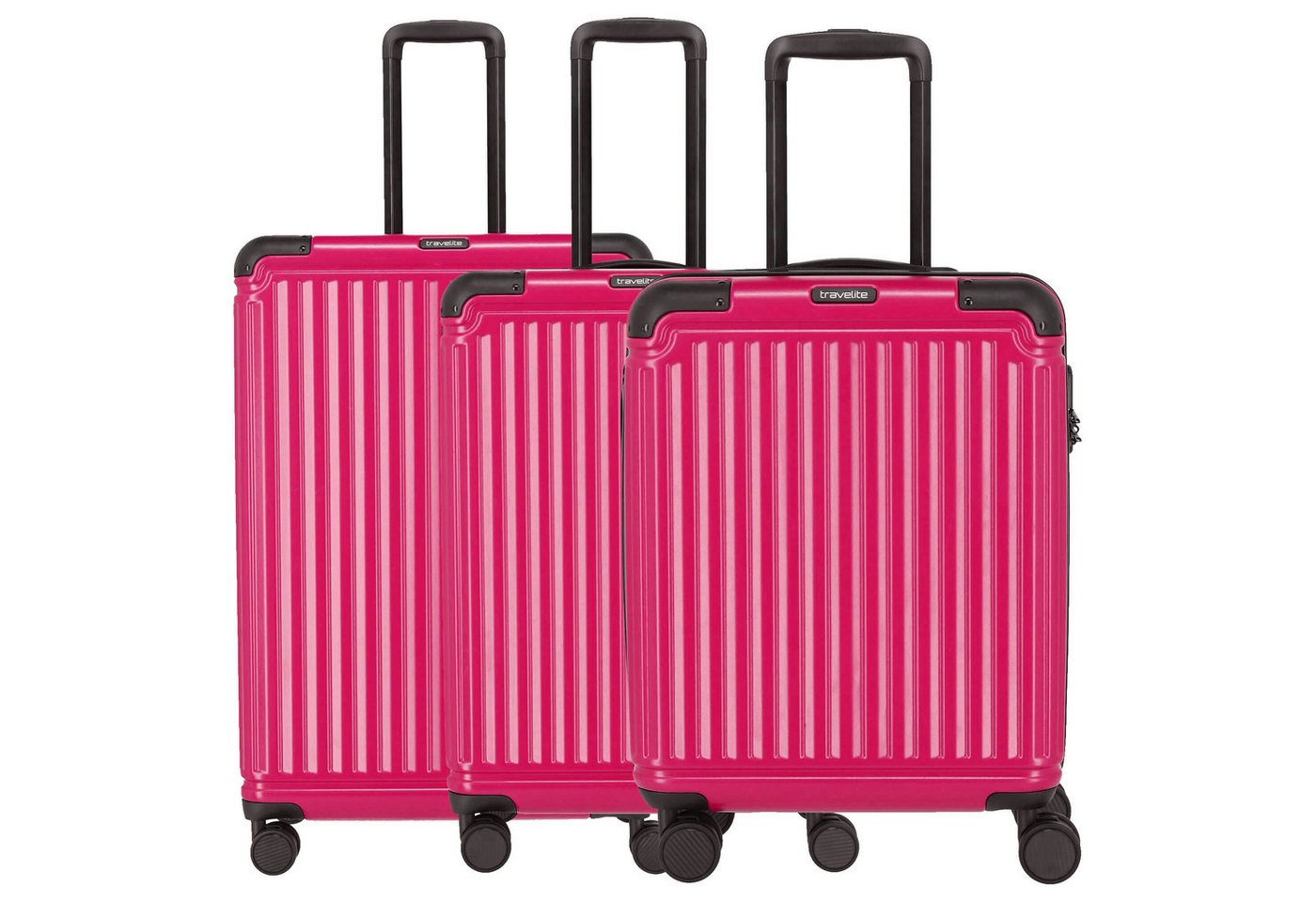 travelite Kofferset Cruise - 4-Rollen Trolley Set 3tlg. travelite Kofferset Cruise - 4-Rollen Trolley Set 3tlg. von travelite