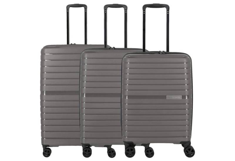 travelite Kofferset Trient - 4-Rollen-Trolley Set 3tlg. (anthrazit) von travelite