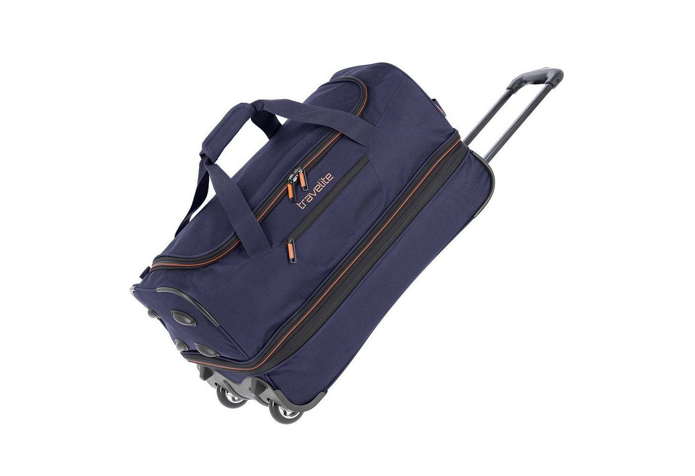 travelite Reisetasche travelite Basics Trolley Reisetasche 55 cm 2 Rollen erweiterbar von travelite