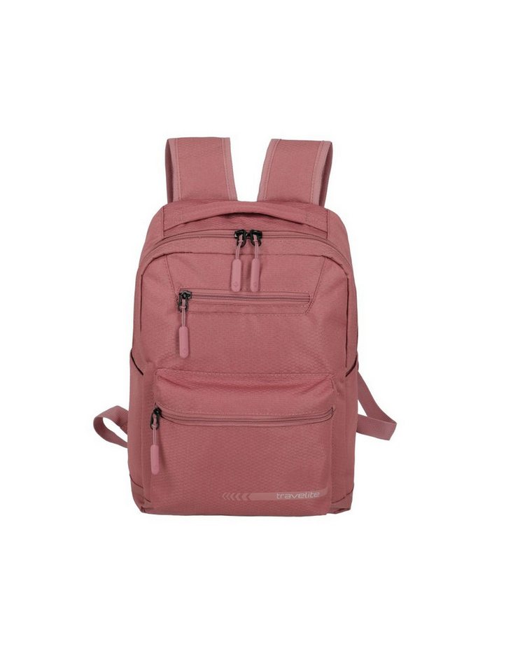 travelite Rucksack Freizeit Reise Rucksack Daypack Notebookfach Bordgepäck rose von travelite