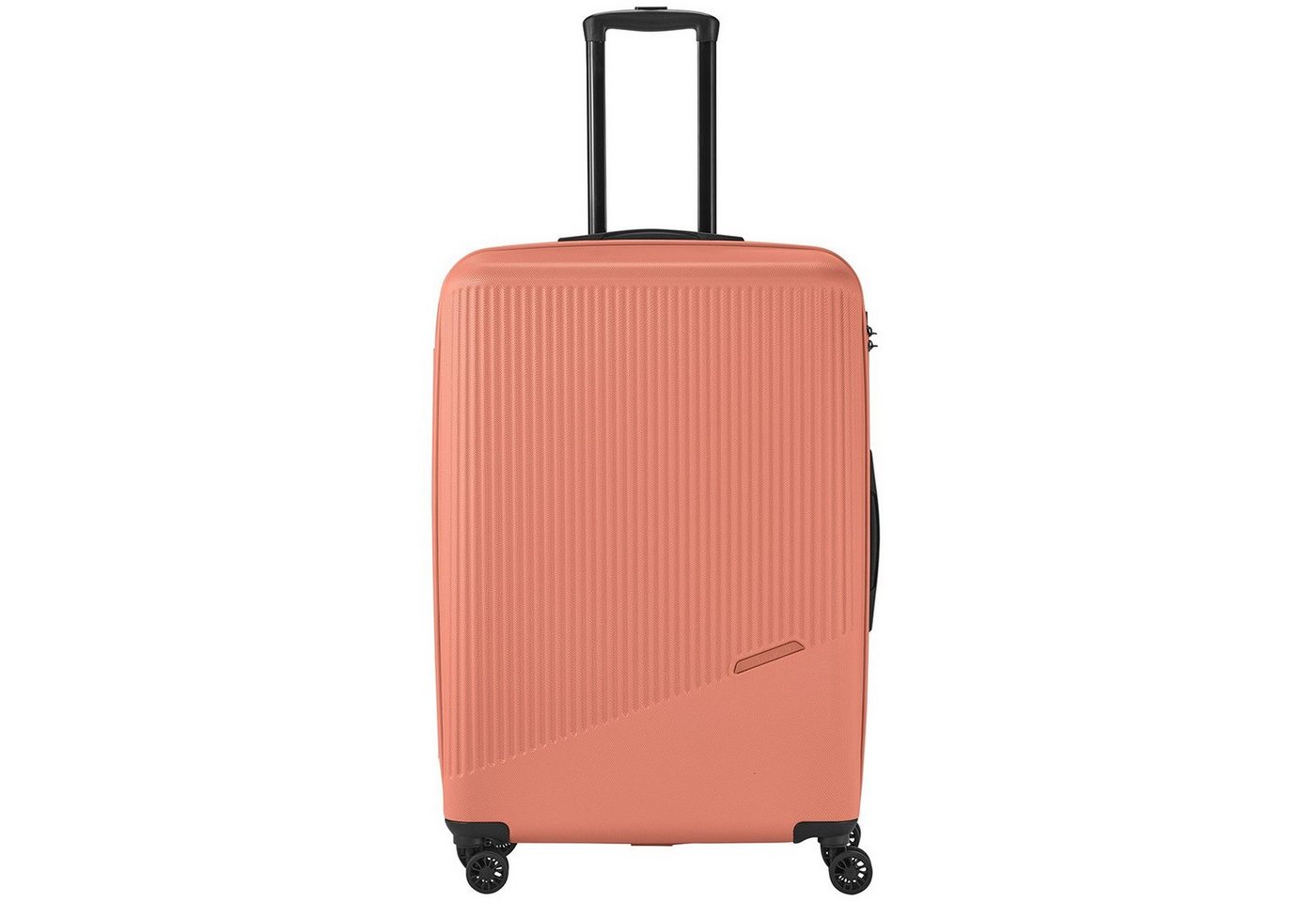 travelite Trolley Bali 4-Rollen 4-Rad ABS Hartschalen Trolley Koffer L 77 cm, 4 Rollen, TSA-Zahlenschloss dreistellig, multidirektionale Dopplerollen von travelite