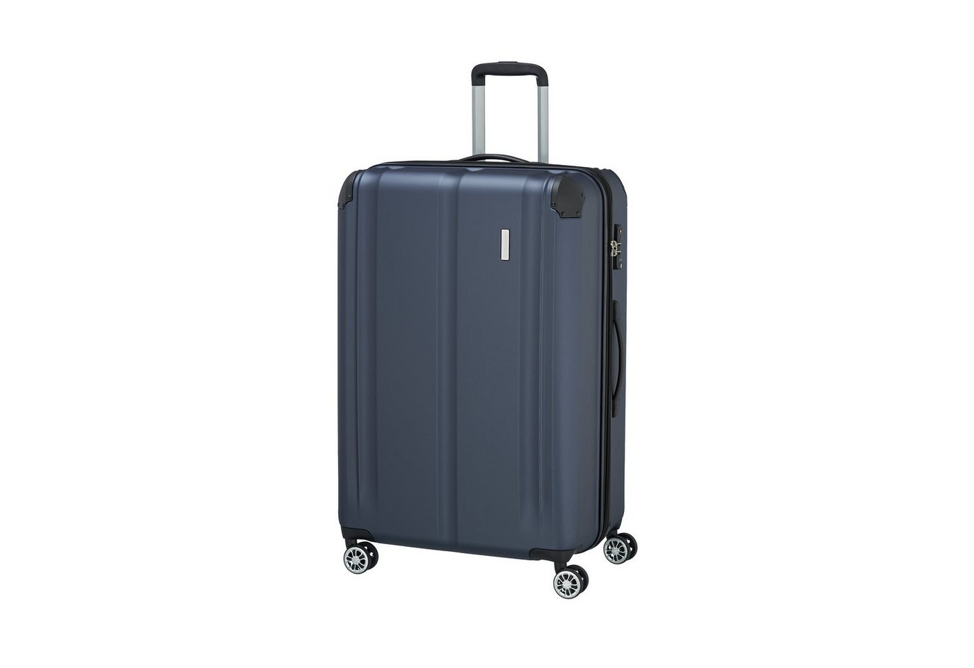 travelite Trolley City Trolley mit 4 Rollen L 77cm EXP 113 Liter, 4 Rollen von travelite