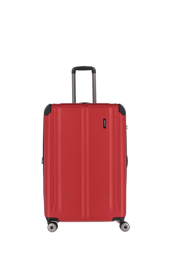 travelite Trolley City Trolley mit 4 Rollen L 77cm EXP 113 Liter, 4 Rollen von travelite