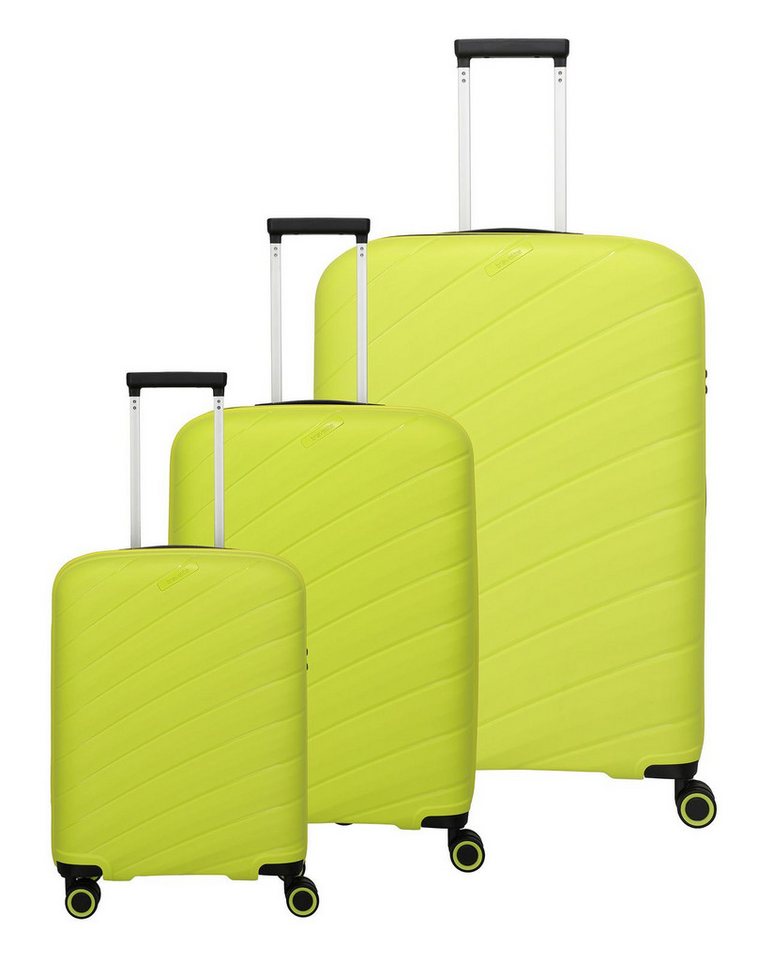 travelite Trolleyset 4W Trolley-Set L / M / S, 4 Rollen, (Set, 3 tlg) von travelite