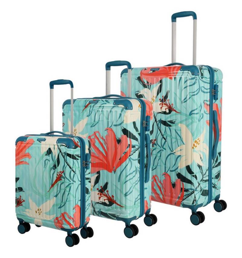 travelite Trolleyset Cruise, 4 Rollen, (Set, 3 tlg) von travelite