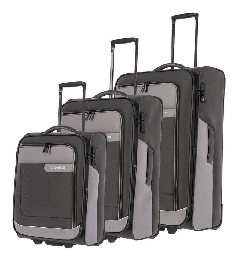 travelite Trolleyset VIIA, 2 Rollen, (Set, 3 tlg) von travelite