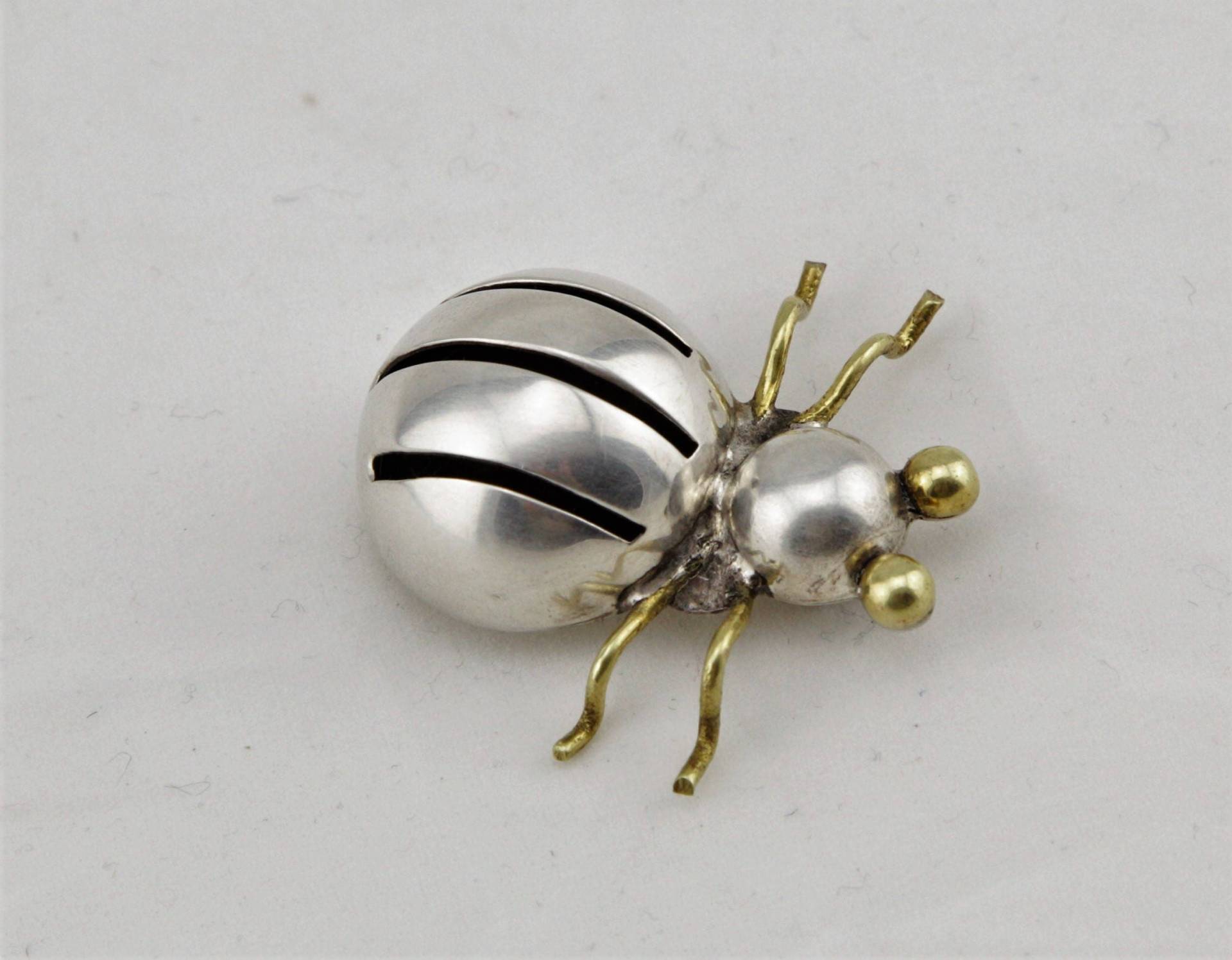 Fun Vintage Handgemachte Sterling Silber Messing Beine Augen Käfer Spinne Pin Brosche Mexiko Fun Vintage Handgemachte Sterling Silber Messing Beine Augen Käfer Spinne Pin Brosche Mexiko von treasureflow