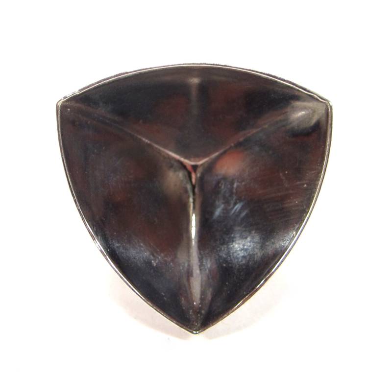 Großer Statement Retro Ring Dreieck Space Vintage Soho Köln 1996 70S Style von treasuresofsoho