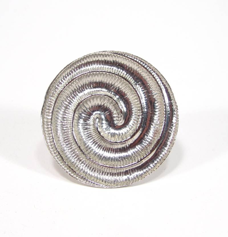 Riesen Space Retro Ring Spirale Vintage Soho Köln 1996 Statement 70S Style von treasuresofsoho