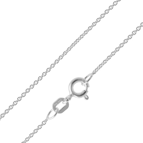 trendor Feine Ankerkette 925 Silber Kette 1,1 mm Halskette zeitloser Halsschmuck für Damen, Herren und Kinder 15700-38 38 cm trendor Feine Ankerkette 925 Silber Kette 1,1 mm Halskette zeitloser Halsschmuck für Damen, Herren und Kinder 15700-38 38 cm von trendor