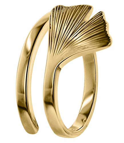 trendor Ginkgo Damen-Ring Gold 333 75038-56 Ringgröße 56/17,8 von trendor