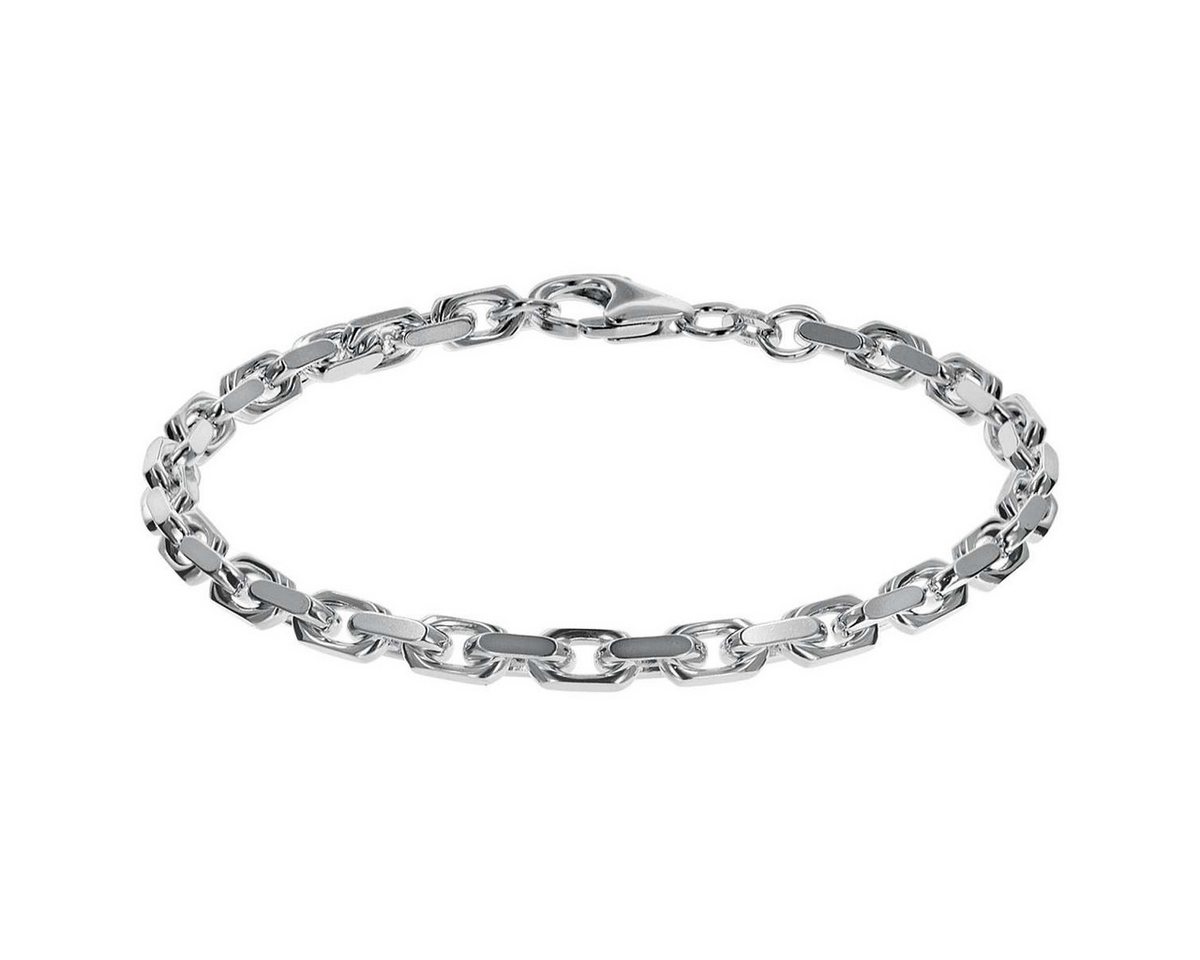 trendor Gliederarmband für Männer 925 Sterlingsilber Anker 21 cm von trendor