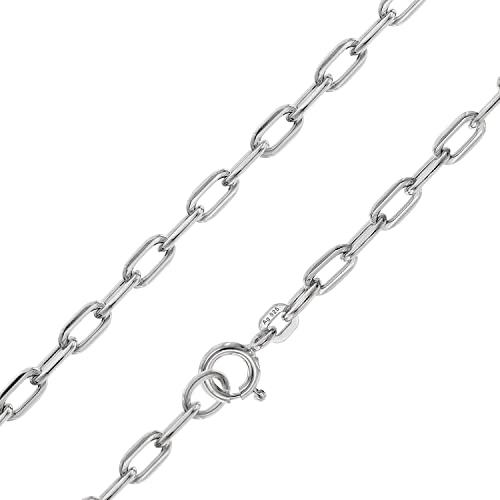 trendor Halskette für große Anhänger 925 Silber Weitanker Breite 3,9 mm 41892-45 45 cm von trendor