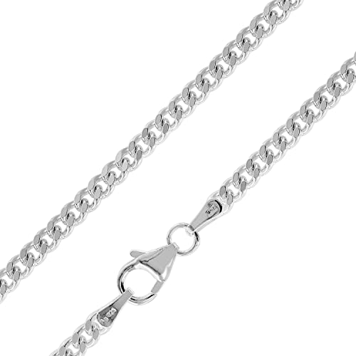 trendor Herren Halskette 925 Silber Panzerkette 2,7 mm breit modischer Halsschmuck für Männer aus echtem Sterlingsilber, tolle Geschenkidee, 41291-45 45 cm trendor Herren Halskette 925 Silber Panzerkette 2,7 mm breit modischer Halsschmuck für Männer aus echtem Sterlingsilber, tolle Geschenkidee, 41291-45 45 cm von trendor