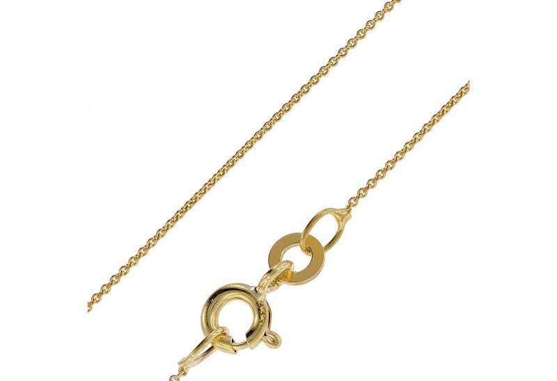trendor Kette ohne Anhänger Feine kette 333 Gold (8 Karat) 0,8 mm von trendor