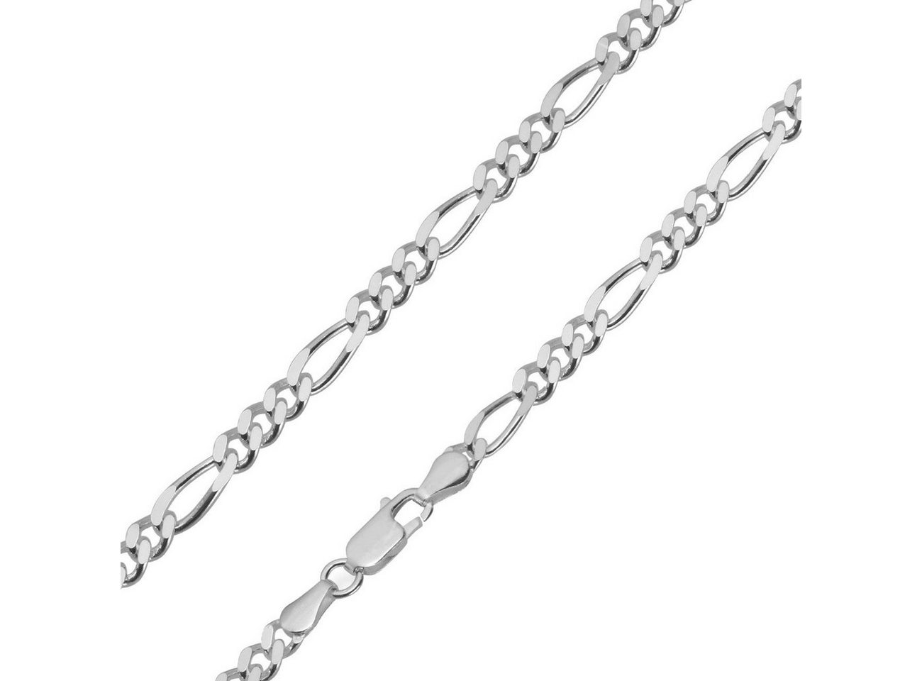 trendor Kette ohne Anhänger für 925 Sterlingsilber Figaro-Kette von trendor