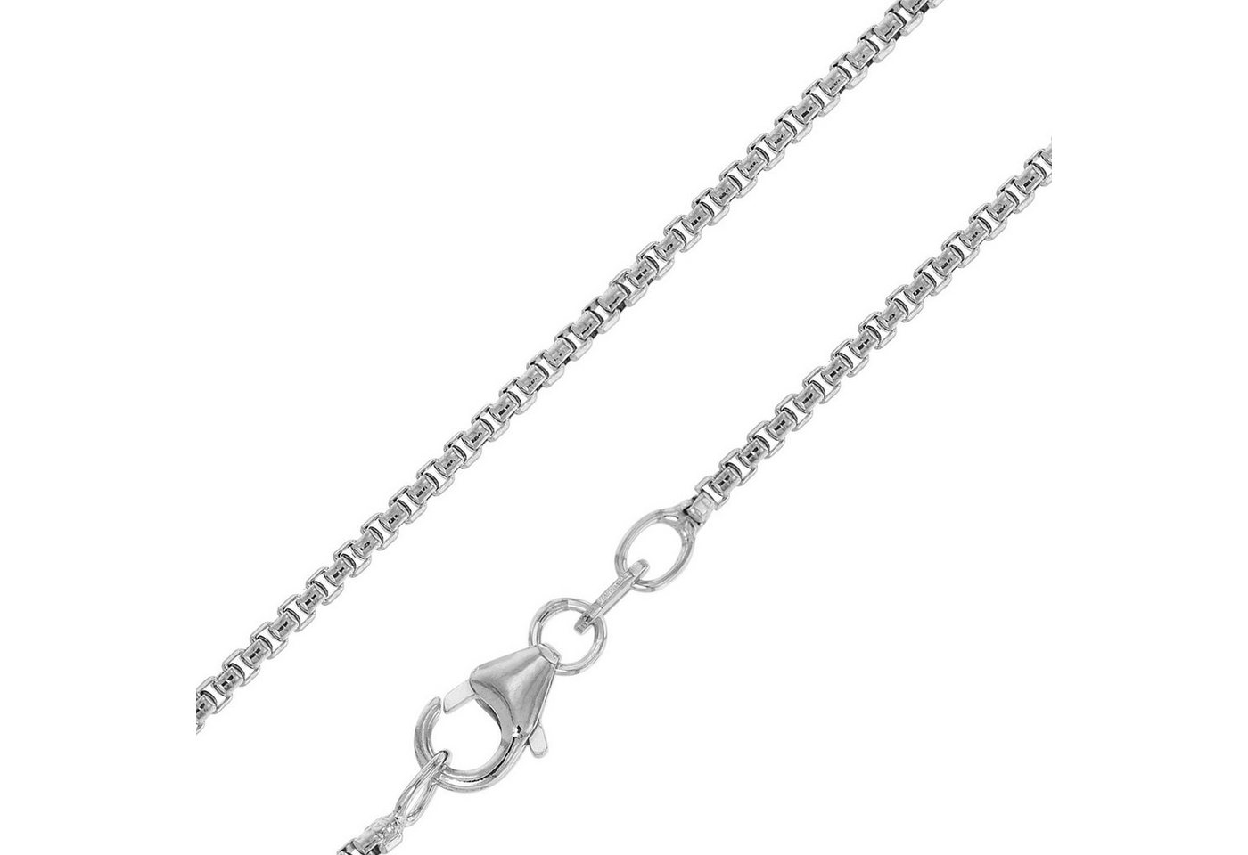 trendor Kette ohne Anhänger Venezia-Kette für 925 Silber 1,5 mm breit von trendor